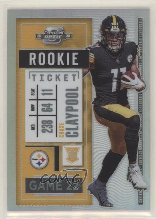 Chase Claypool trading card