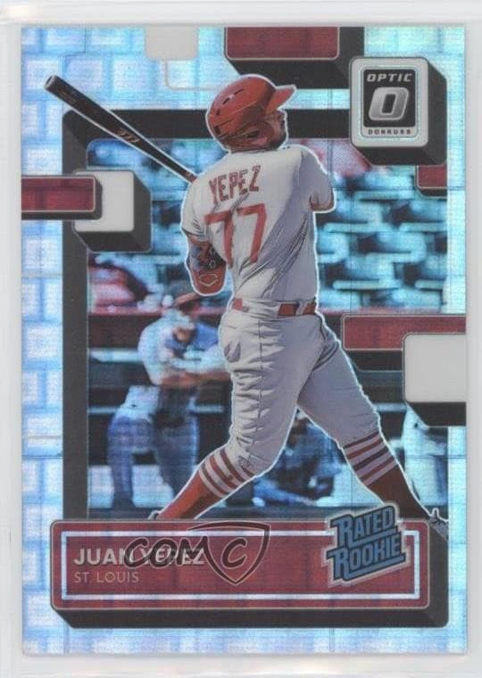 Juan Yepez trading card
