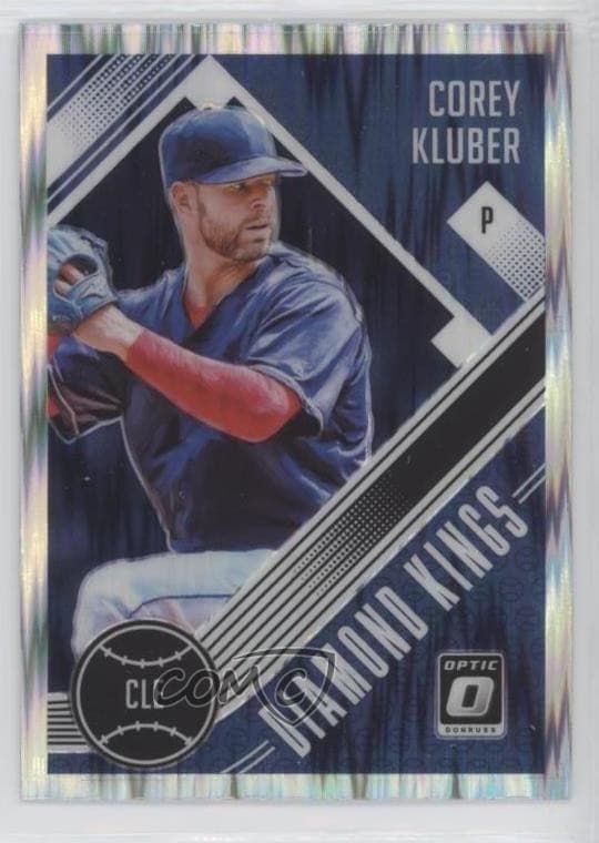 Corey Kluber trading card