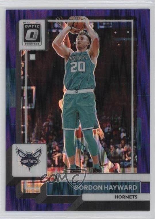 Gordon Hayward trading card