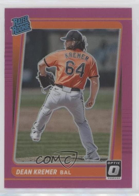Dean Kremer trading card
