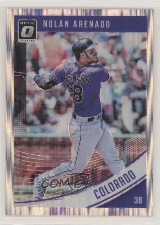 Nolan Arenado 2018 panini Donruss Optic