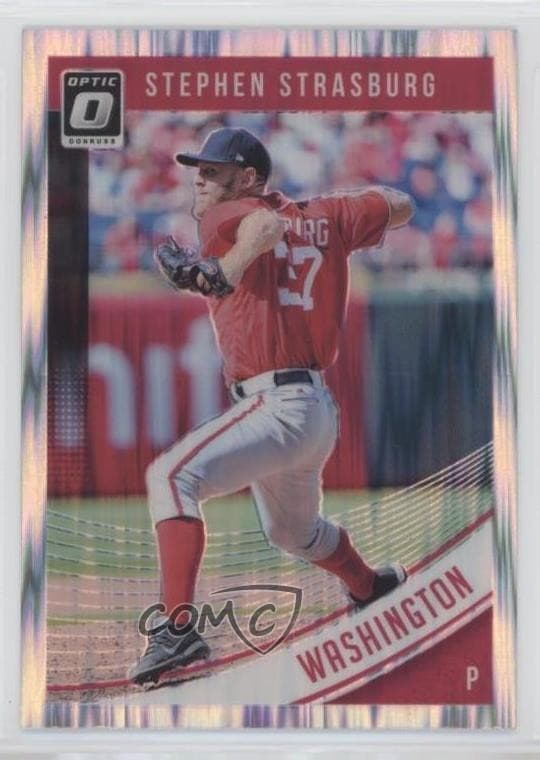 Stephen Strasburg 2018 panini Donruss Optic