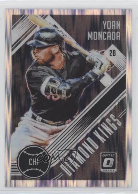 Yoan Moncada 2018 panini Donruss Optic