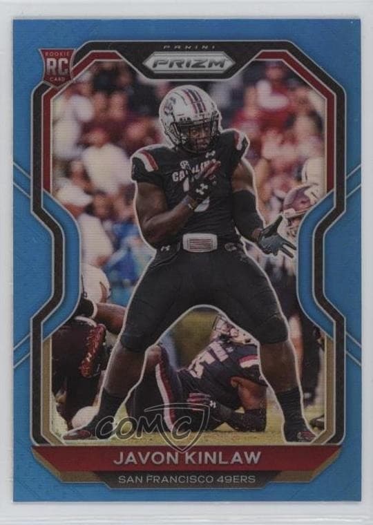 Javon Kinlaw trading card