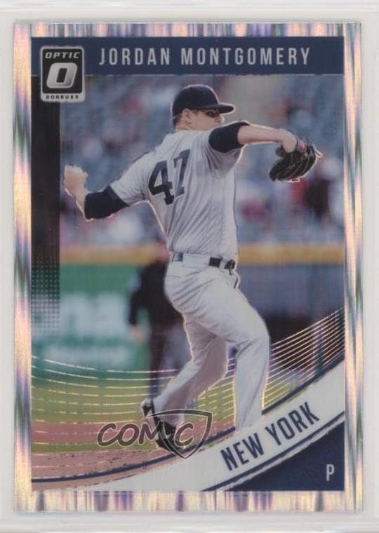 Jordan Montgomery trading card