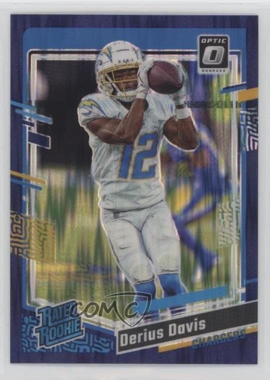 Derius Davis trading card