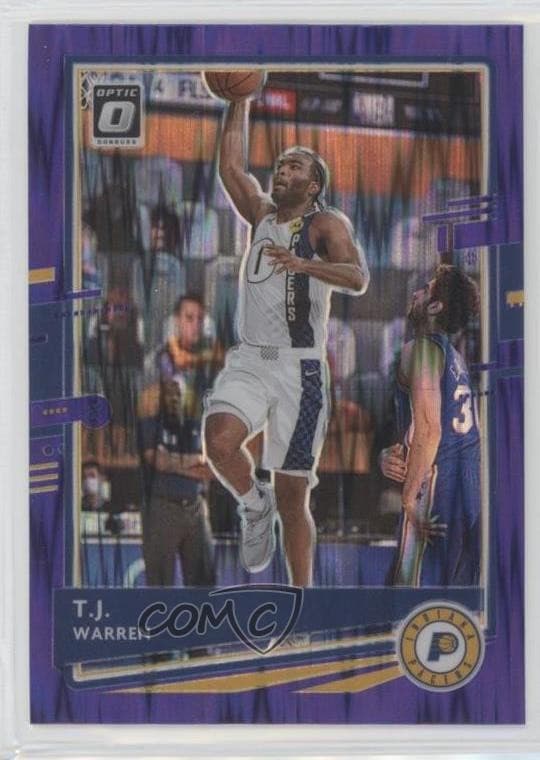 T.J. Warren trading card