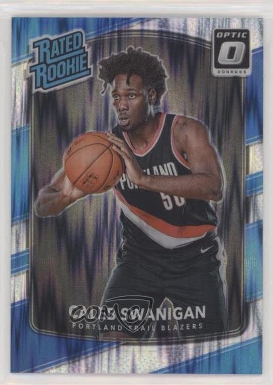 Caleb Swanigan trading card