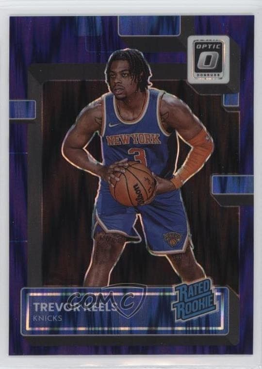Trevor Keels trading card