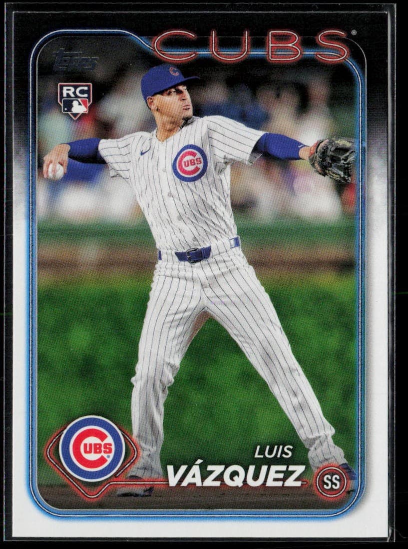 Luis Vazquez trading card