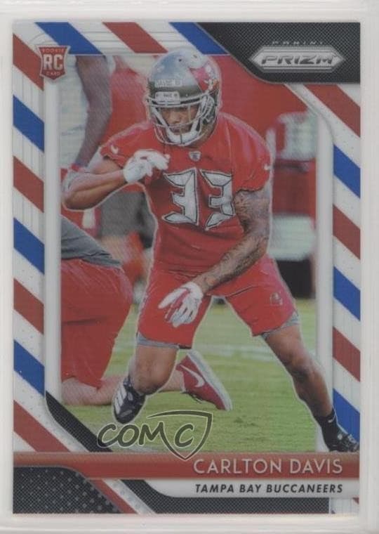 Carlton Davis trading card
