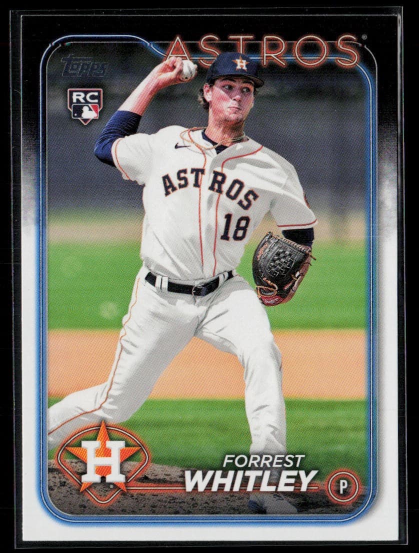 Forrest Whitley trading card