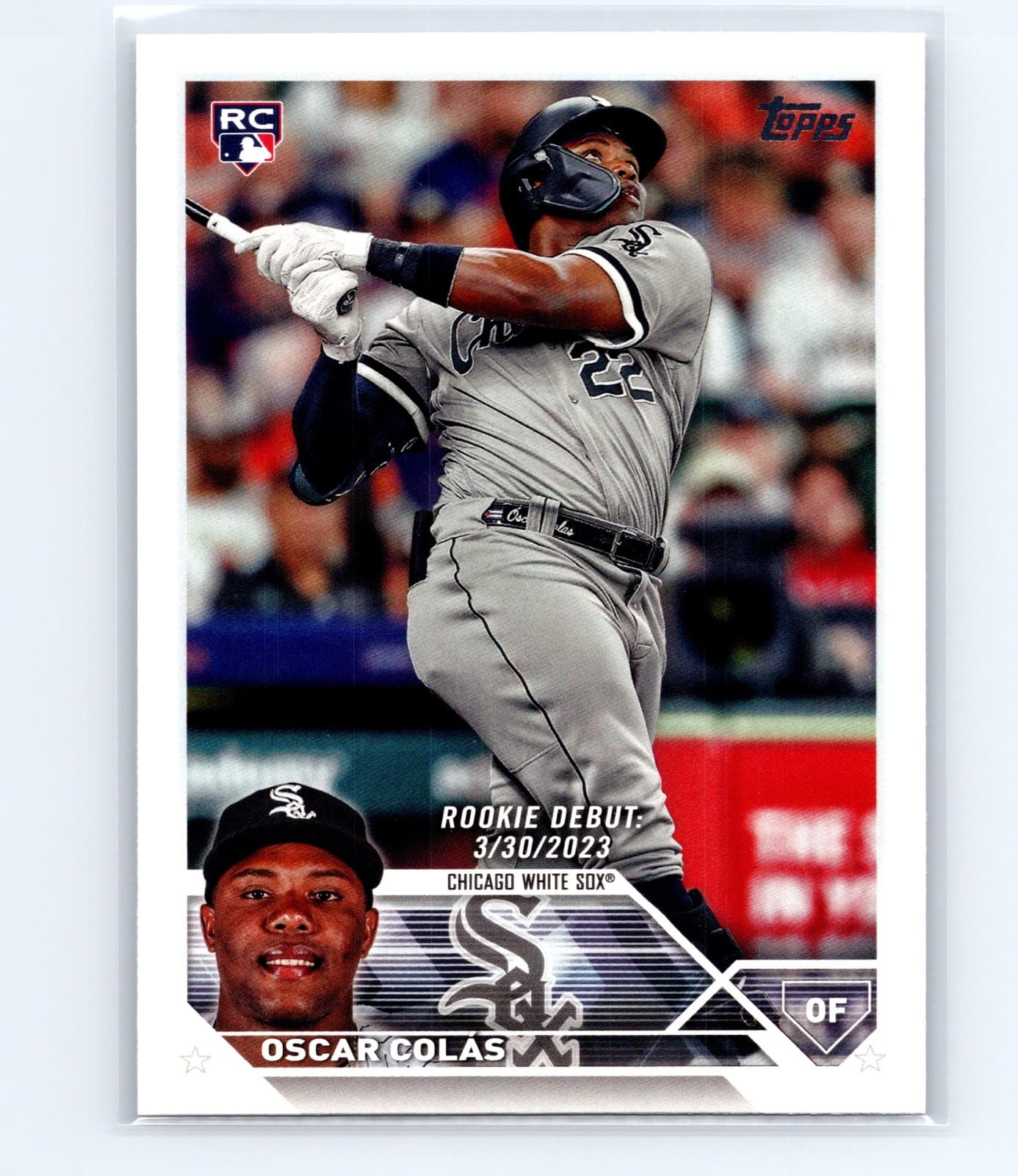 Oscar Colas trading card