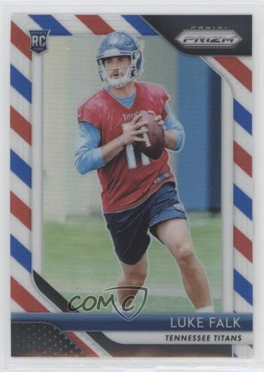 Luke Falk trading card