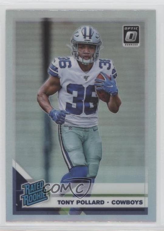 Tony Pollard trading card