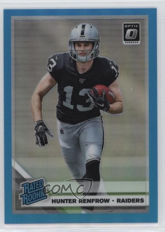Hunter Renfrow trading card