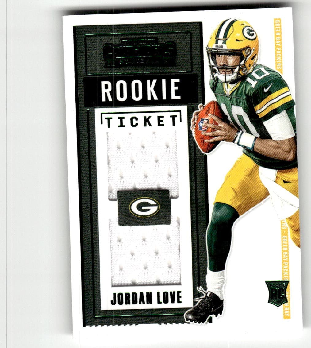 Jordan Love 2020 panini Panini Contenders