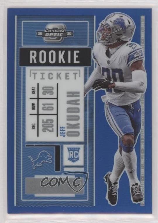 Jeff Okudah 2020 panini