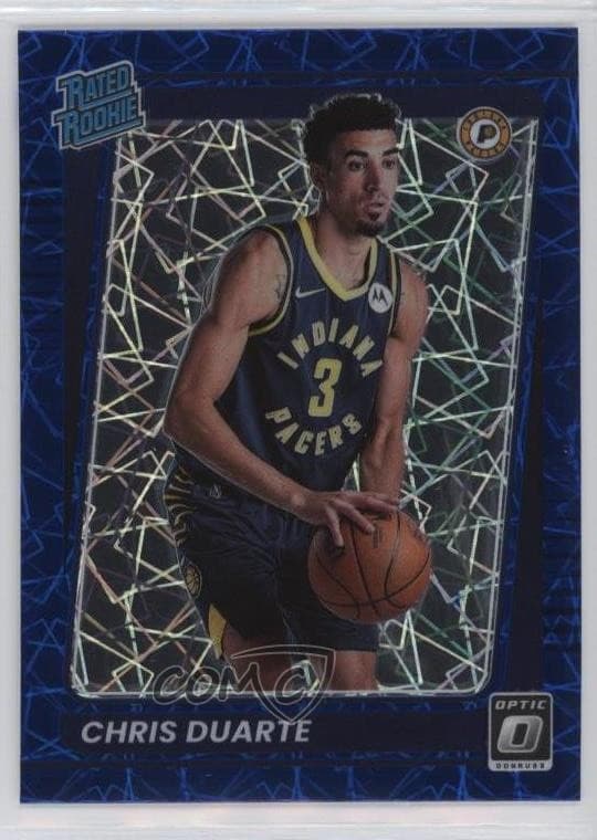 Chris Duarte 2021 panini Donruss Optic