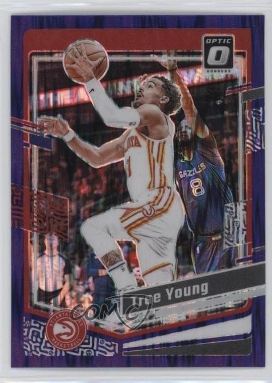 Trae Young 2023 panini Donruss Optic