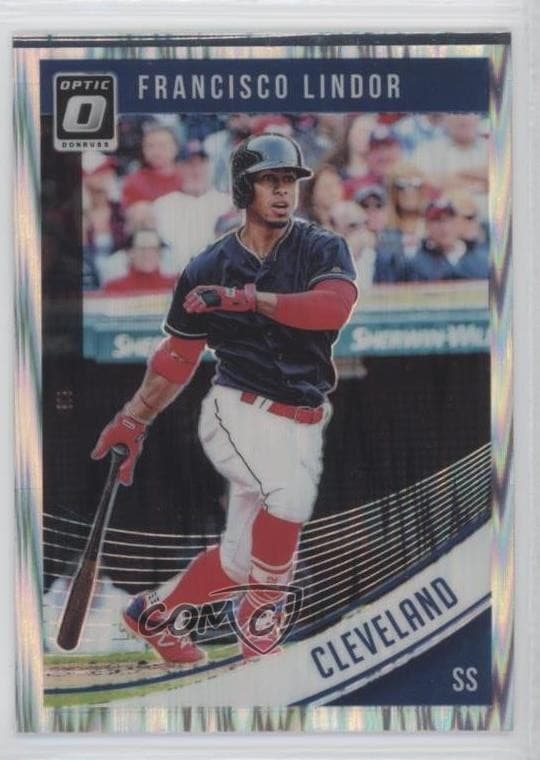 Francisco Lindor 2018 panini Donruss Optic