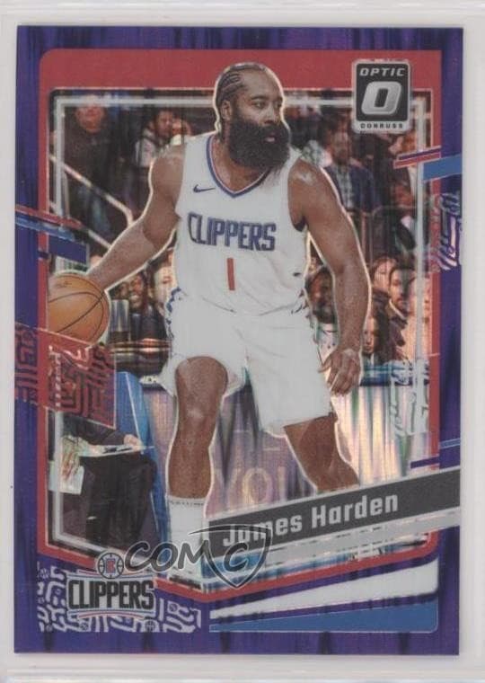 James Harden 2023 panini Donruss Optic