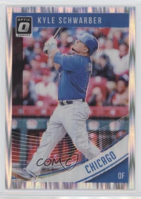 Kyle Schwarber 2018 panini Donruss Optic