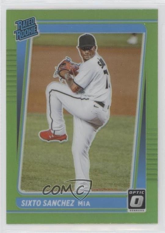 Sixto Sanchez trading card