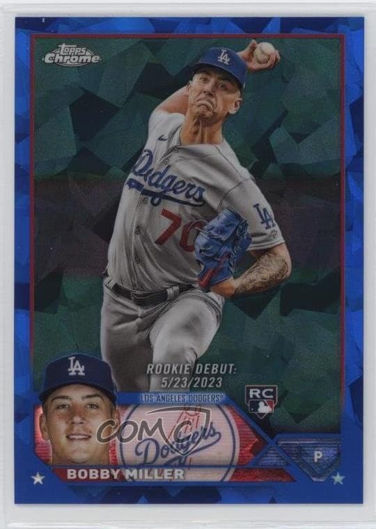 Bobby Miller trading card