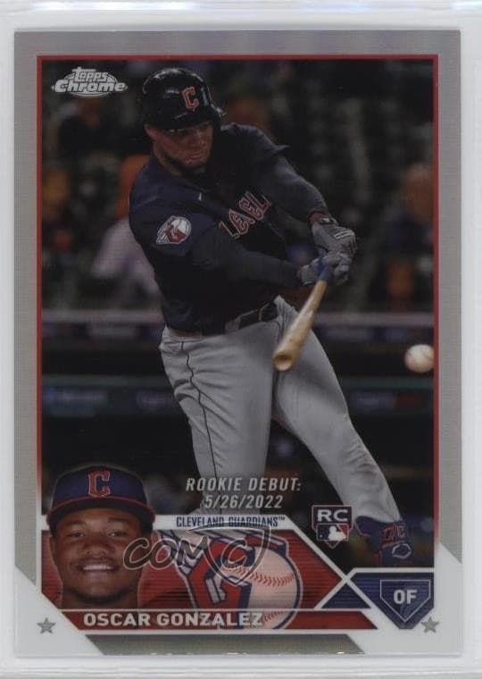 Oscar Gonzalez 2023 topps Topps Chrome Update