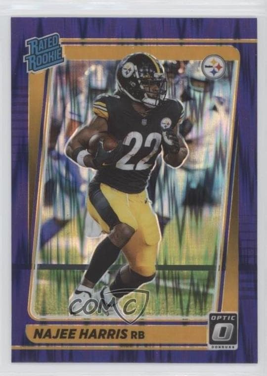Najee Harris trading card