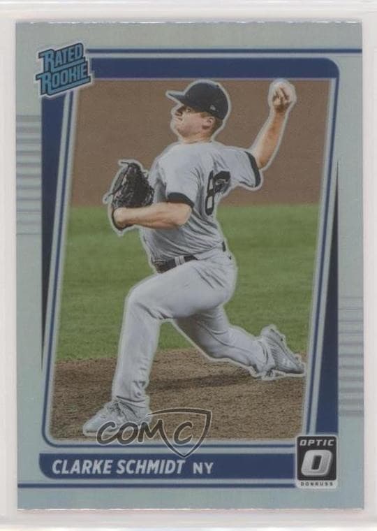 Clarke Schmidt 2021 panini Donruss Optic