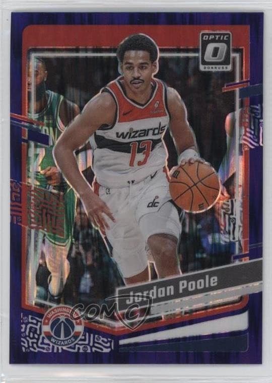 Jordan Poole 2023 panini Donruss Optic