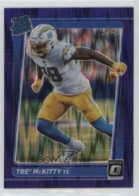 Tre' McKitty trading card