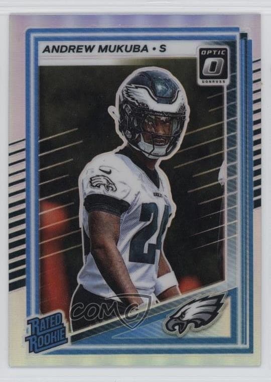 Andrew Mukuba trading card