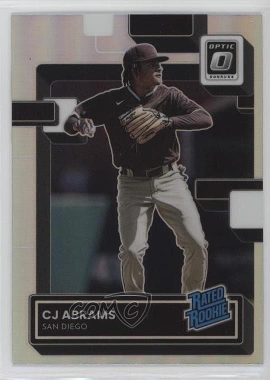 CJ Abrams 2022 panini Donruss Optic