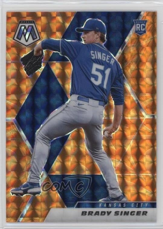 Brady Singer 2021 panini Panini Mosaic