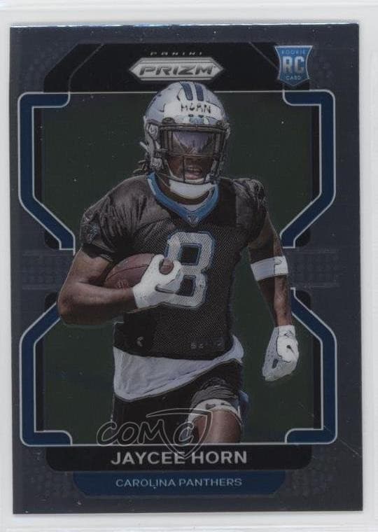 Jaycee Horn trading card