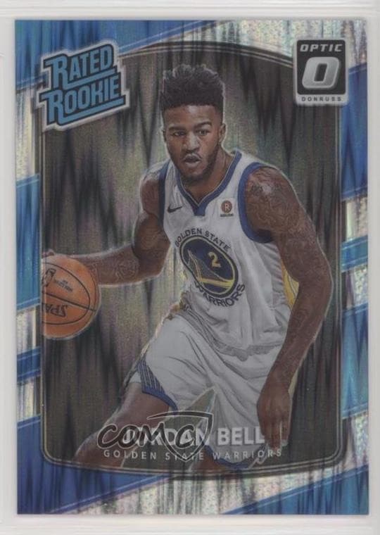 Jordan Bell trading card