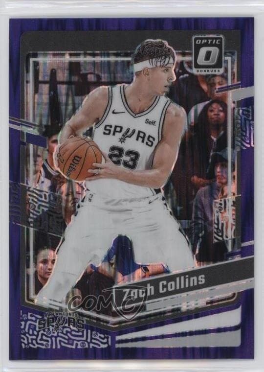 Zach Collins 2023 panini Donruss Optic