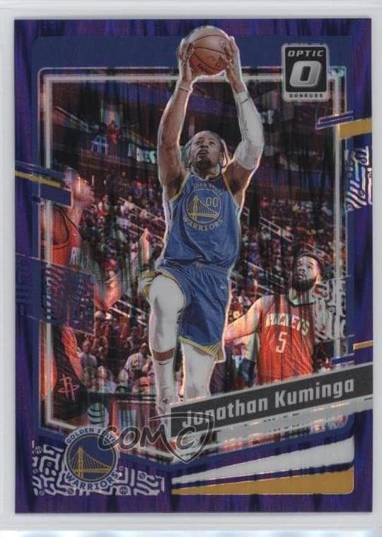 Jonathan Kuminga 2023 panini Donruss Optic