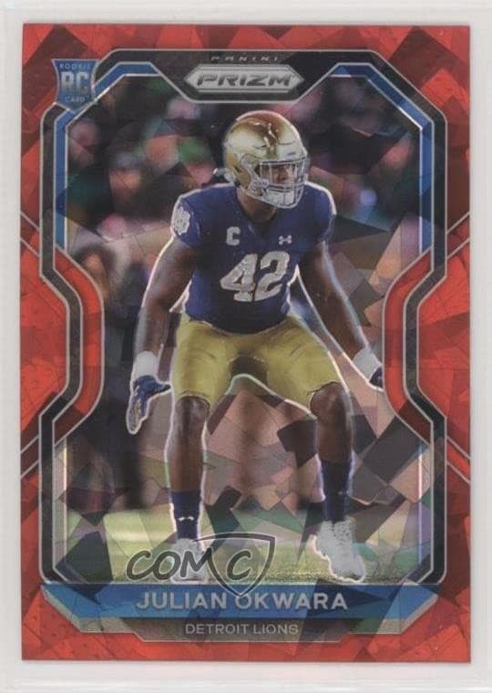 Julian Okwara trading card