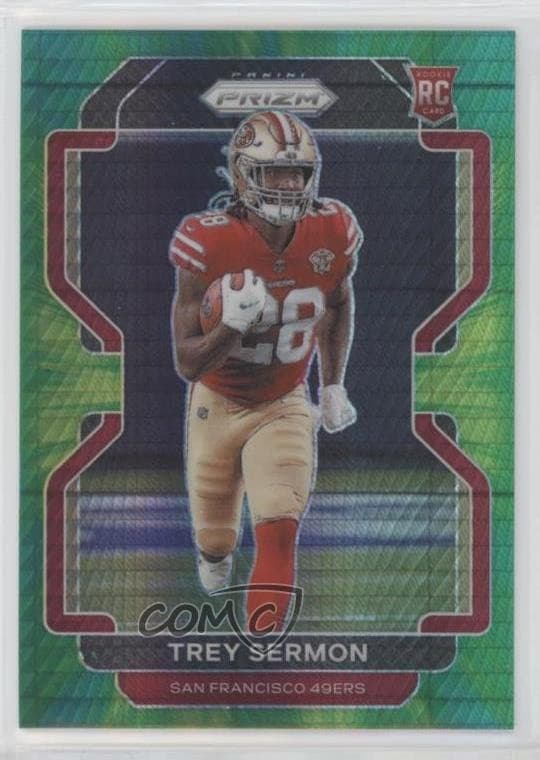 Trey Sermon 2021 panini Panini Prizm