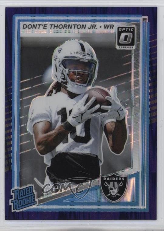 Dont'e Thornton Jr. trading card
