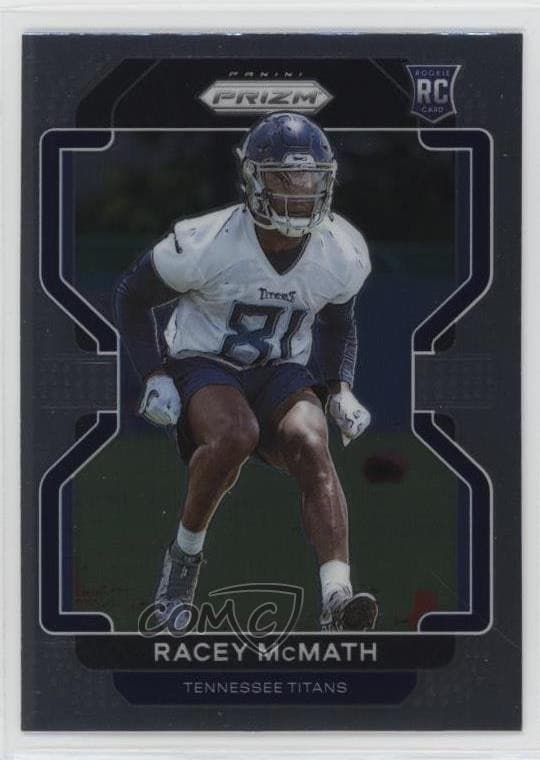 Racey McMath trading card