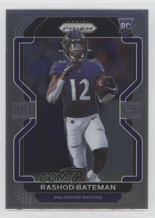 Rashod Bateman trading card