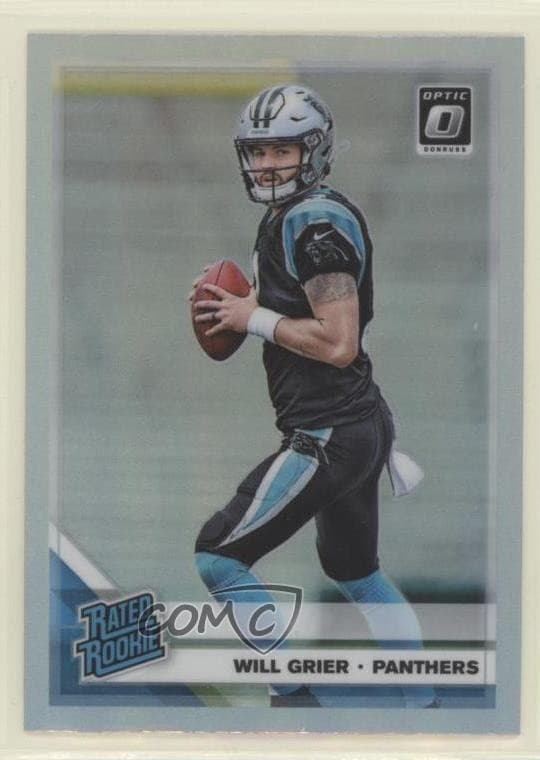 Will Grier trading card