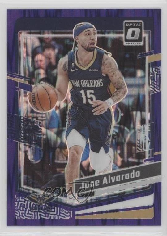 Jose Alvarado trading card