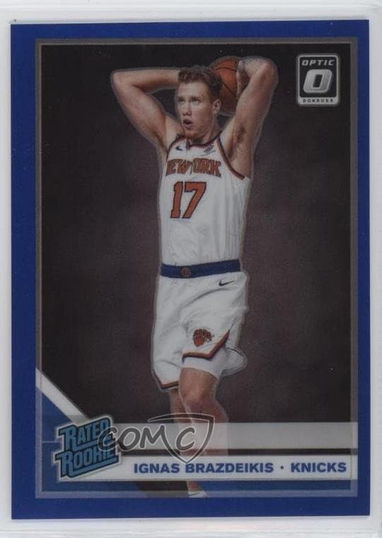Ignas Brazdeikis trading card
